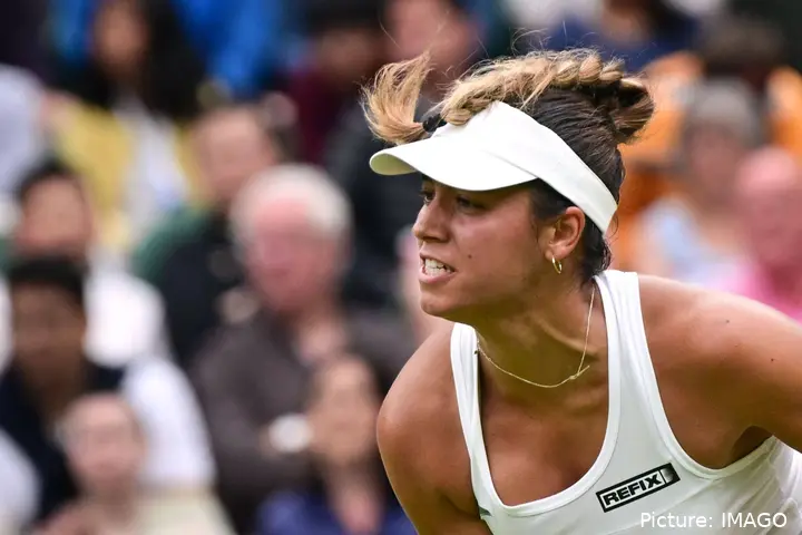 Jessica Bouzas Maneiro at Wimbledon.