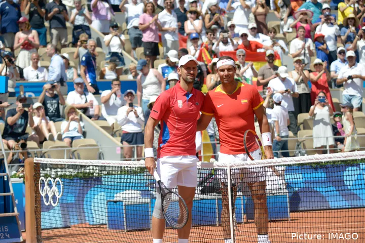 Despite losing to Novak Djokovic in his final Games, Nadal's legacy will live forever.