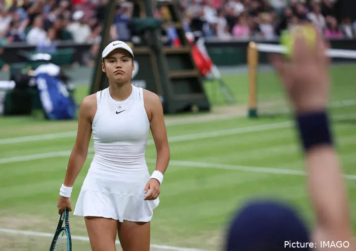 At her own pace is the message from Emma Raducanu amid criticism.