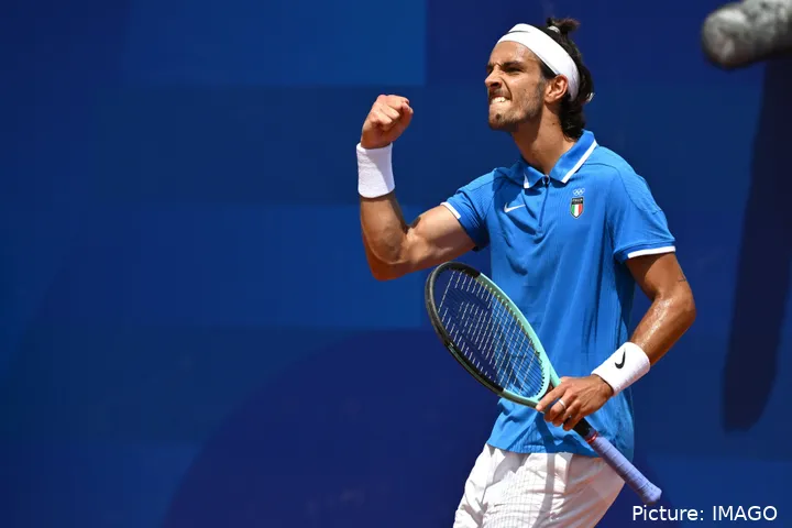 Lorenzo Musetti returns after Olympic success.