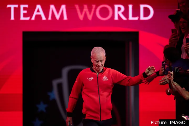 John McEnroe en la Copa Laver 2024&nbsp;