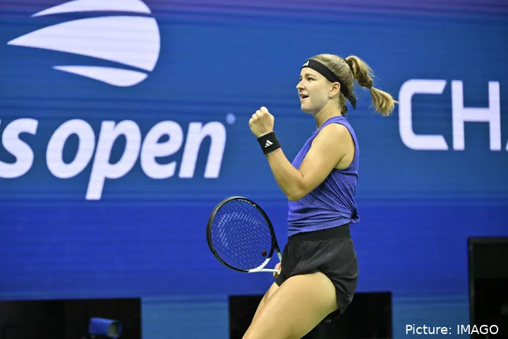 Karolina Muchova en el US Open 2024.