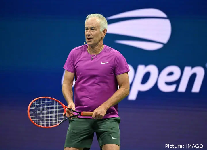 John McEnroe at the US Open