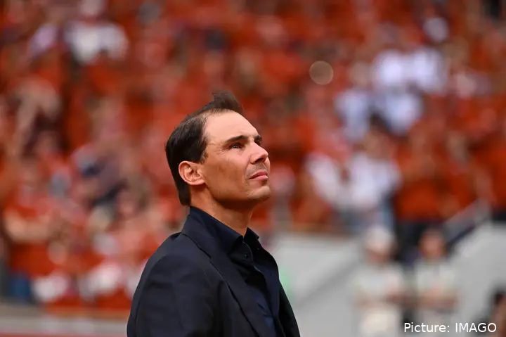 Nadal at Roland Garros.