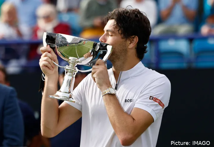 Fritz it's on a 4-match streak, after won his 4th title in Eastbourne International