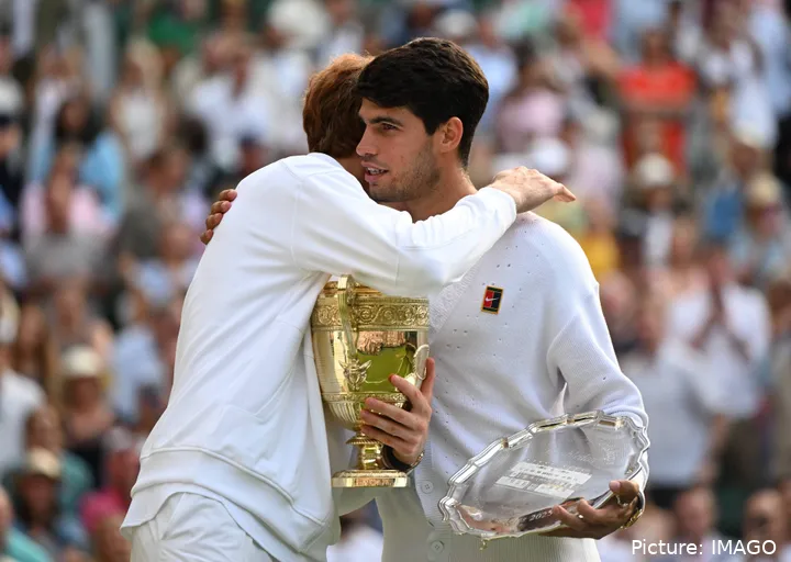 alcarazsinnerwimbledontrophy