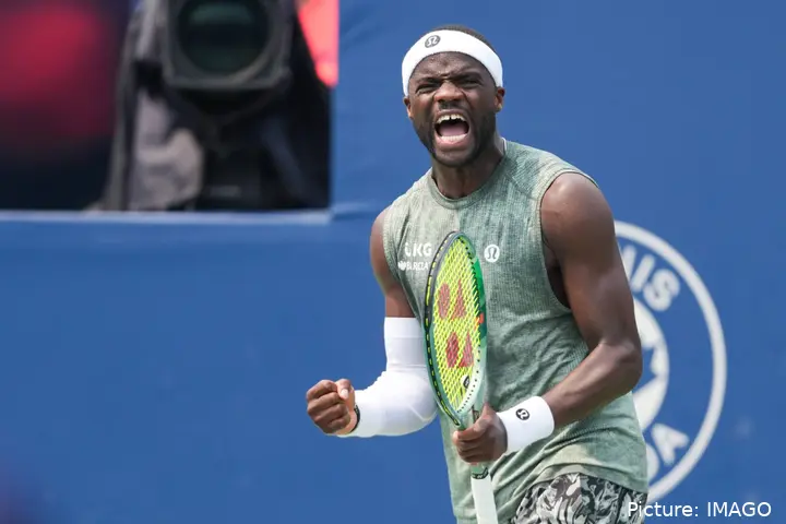 Frances Tiafoe at the Canadian Open