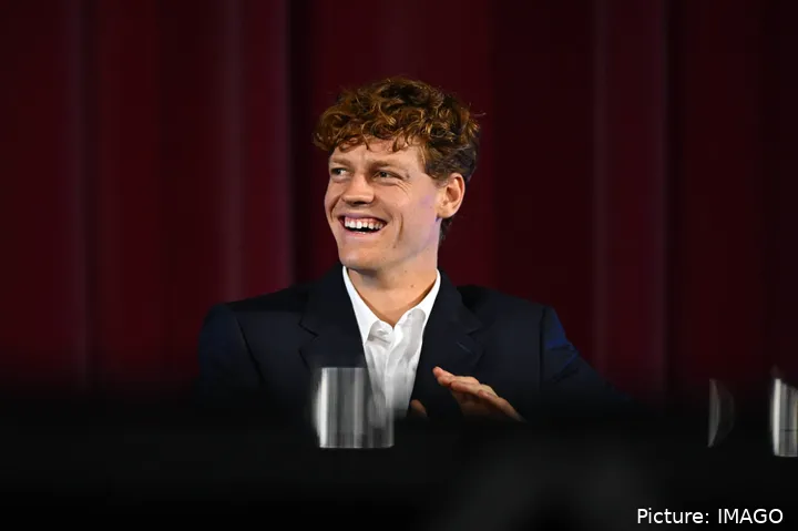 Jannik Sinner nas ATP Finals em Turim