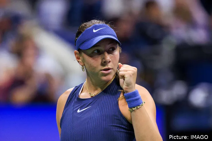 Amanda Anisimova en el US Open 2025