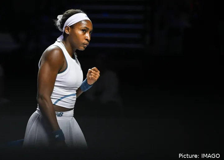 Coco Gauff bei den WTA Finals
