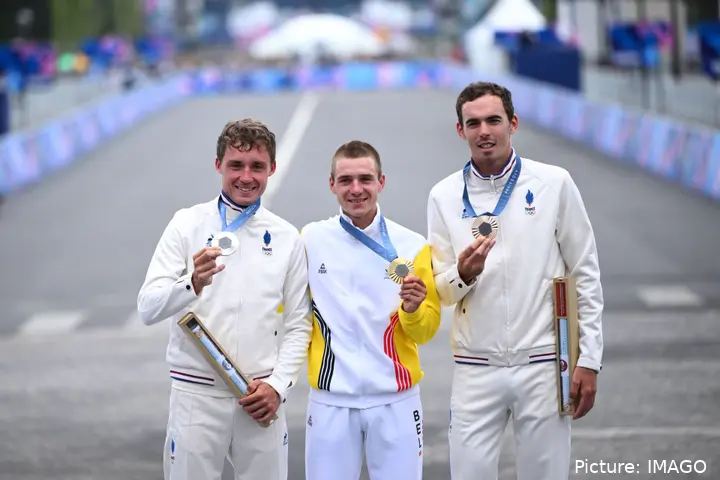 olympische spelen remco evenepoel valentin madouas christophe laporte
