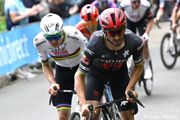 Alaphilippe kwam in het voorjaar niet tot uitslagen, maar bracht wel… ‘aura’