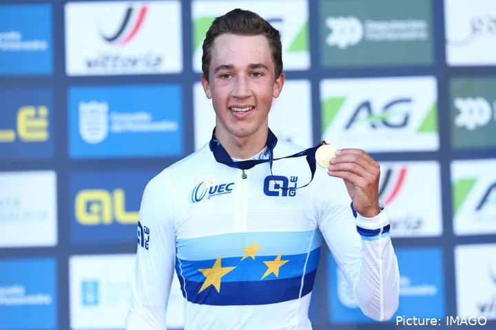 Jente Michels viert zijn tweede Europese titel