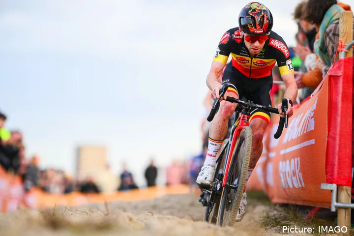 Eli Iserbyt tijdens cross; loopbaan mogelijk voorbij