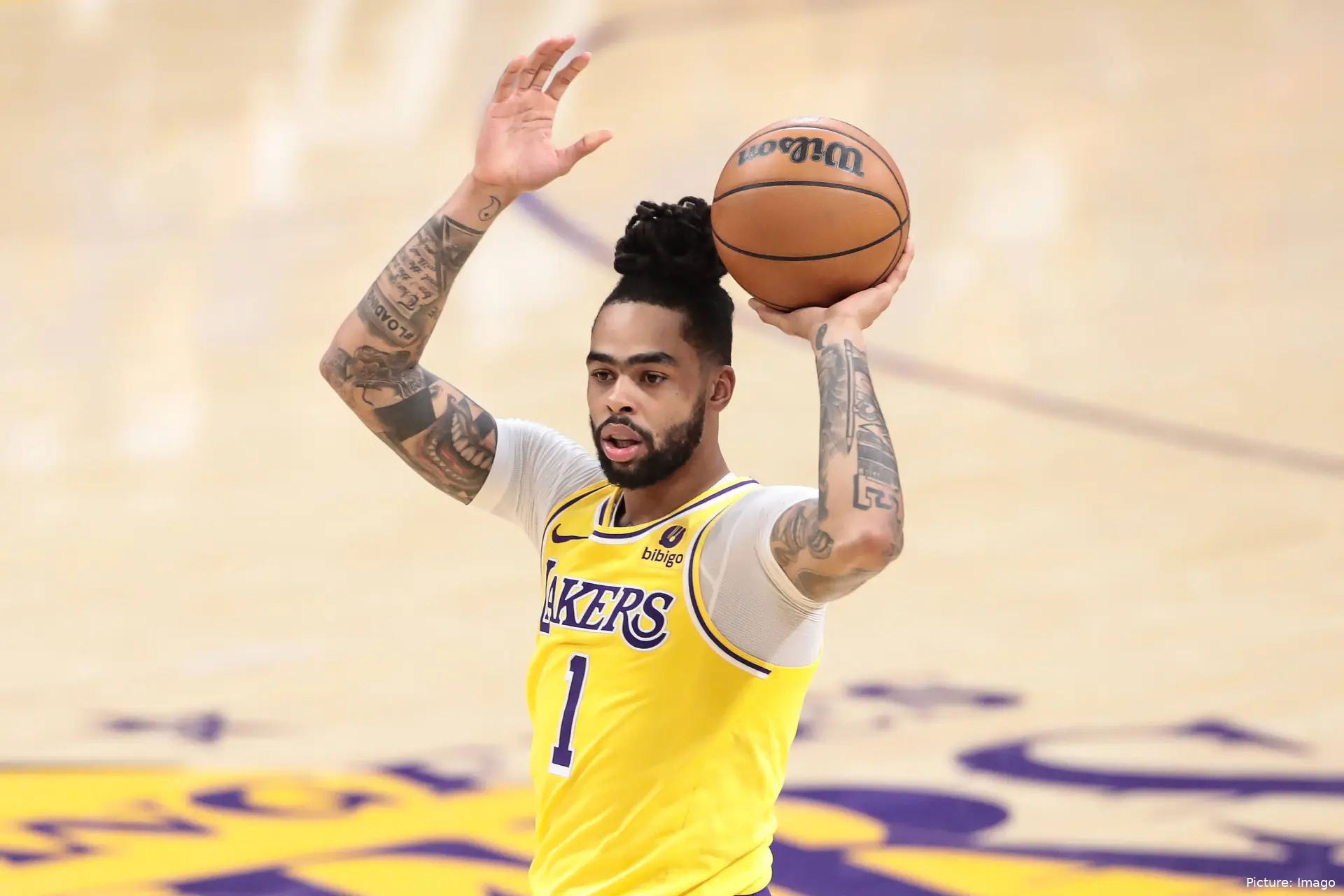 dangelo russell lakers imago1039109059h