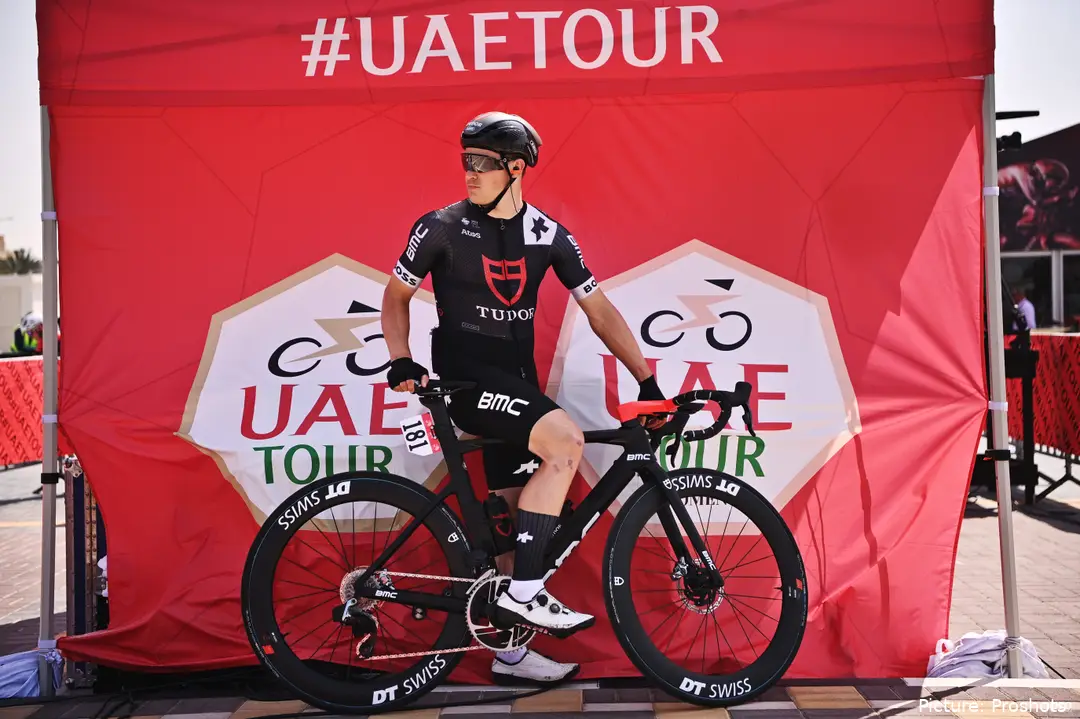 Arvid De Kleijn en el UAE Tour