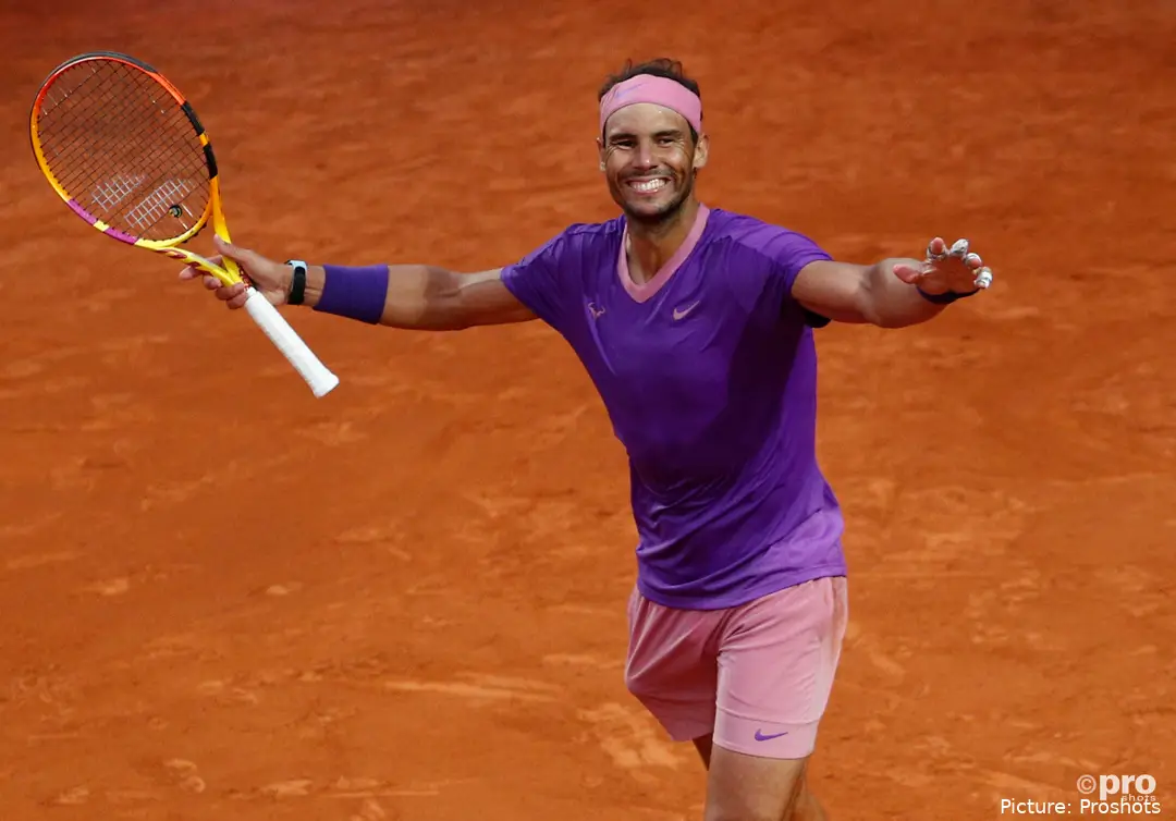 Rafael Nadal ha ganado 14 títulos de Roland Garros, la mayor cantidad conseguida por un jugador en la historia de la competición.