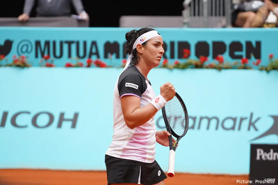 Ons Jabeur at 2022 Mutua Madrid Open