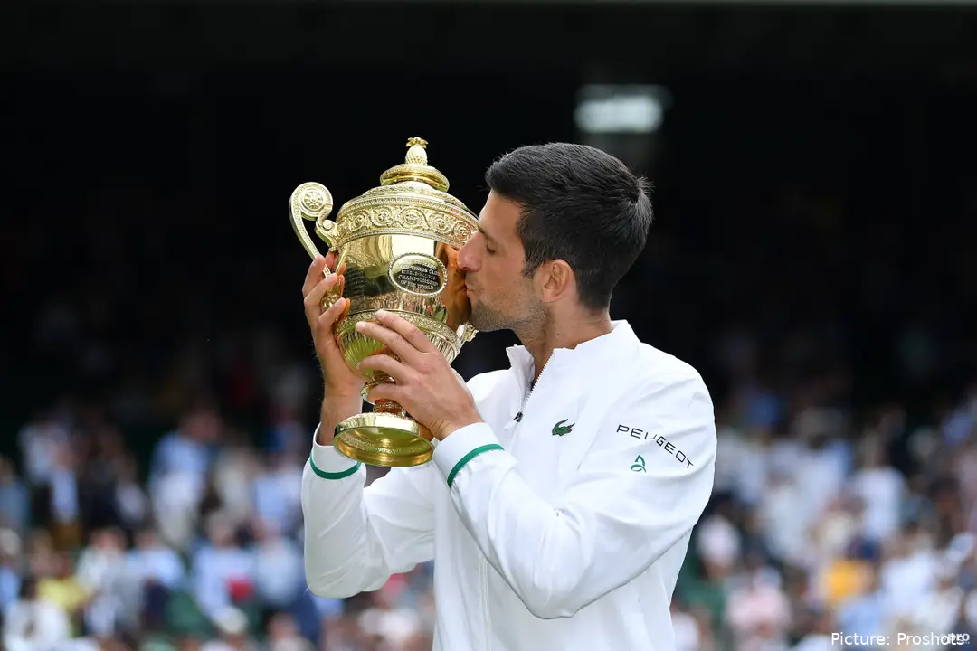 djokovic wimbledon 2021 cup