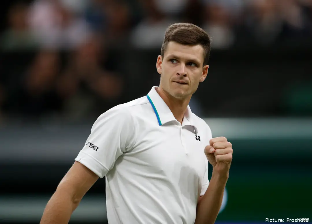 Hurkacz llegó a semifinales en Wimbledon 2021.