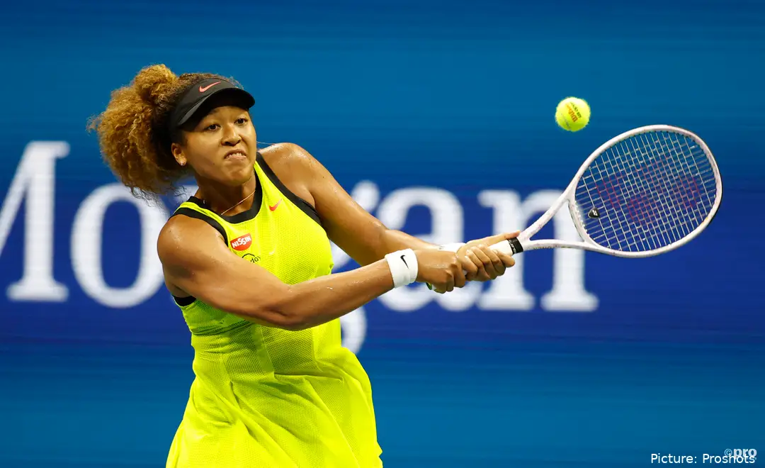 Naomi Osaka compitiendo&nbsp;