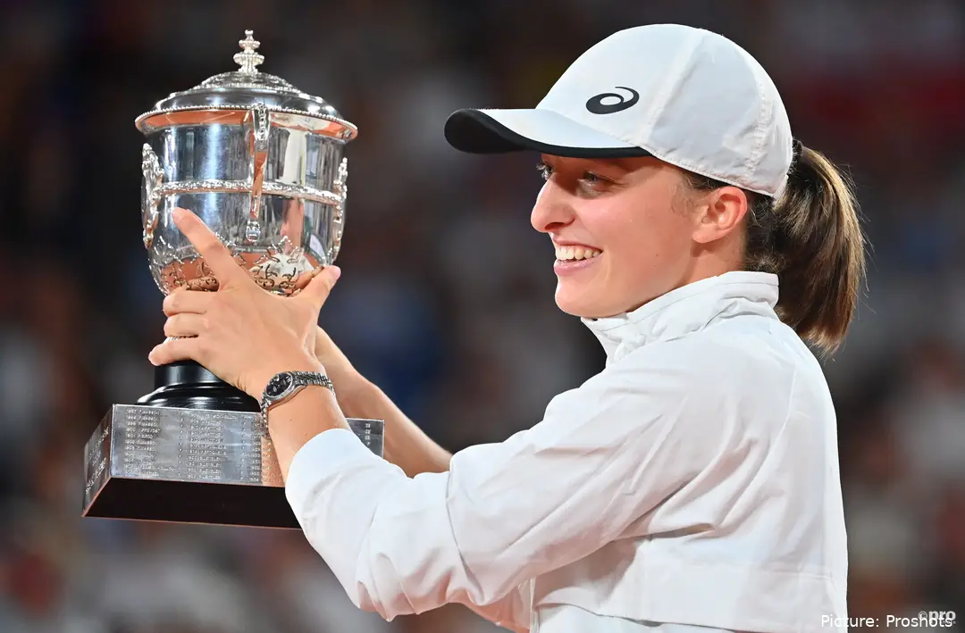 Iga Swiatek has won three French Open titles: 2020, 2022, and 2023.
