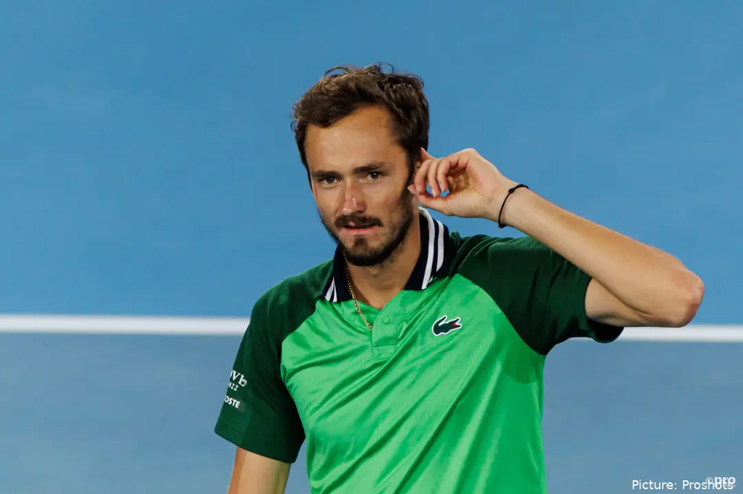 Medvédev se burla del público en el Open de Australia 2024