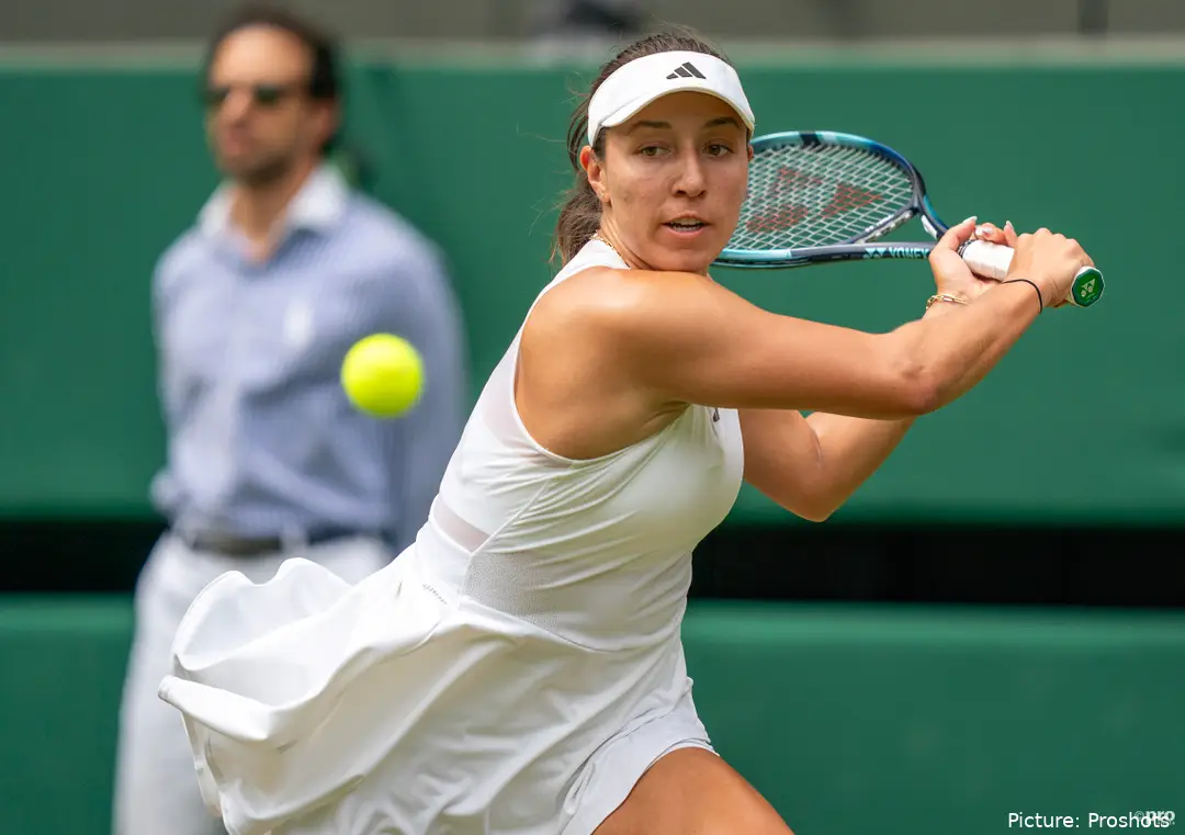 Pegula en Wimbledon 2023.