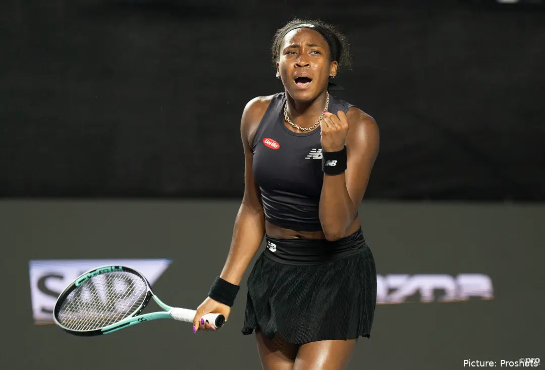 Coco Gauff bei den WTA Finals 2023.