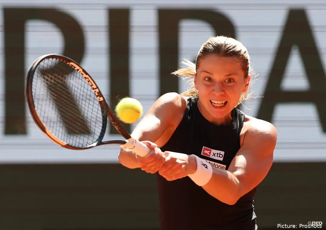 Maja Chwalinska -Pologne at Roland Garros