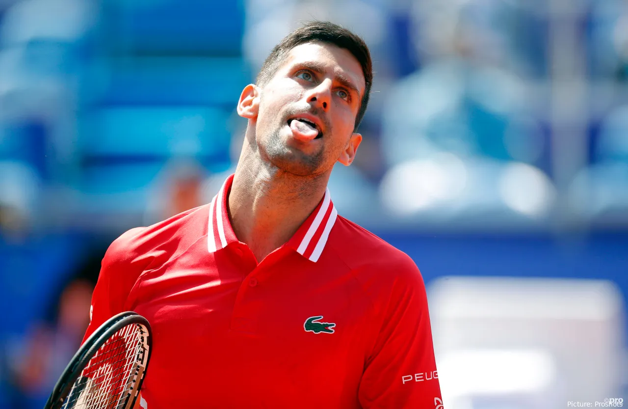 Novak Djokovic en 2021