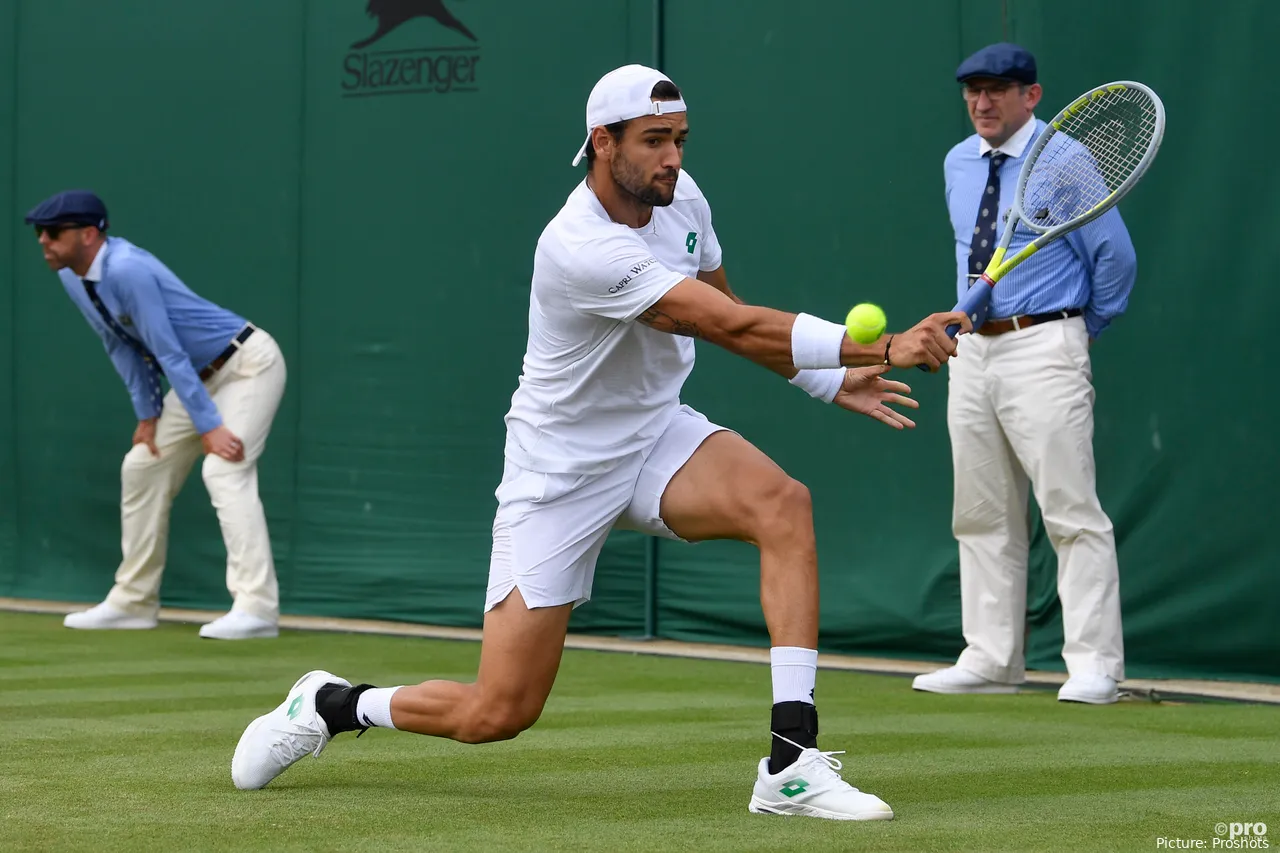 Matteo Berrettini at 2023 Wimbledon