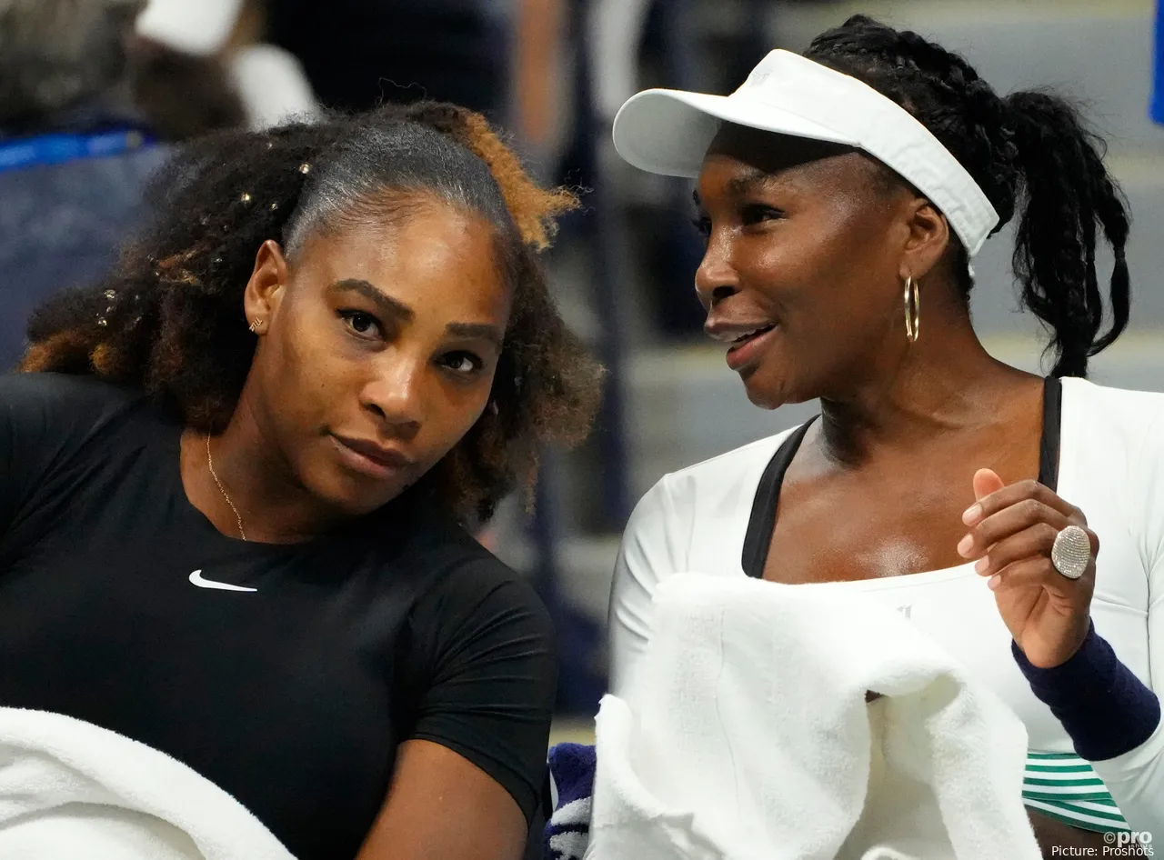 Serena and Venus Williams at US Open