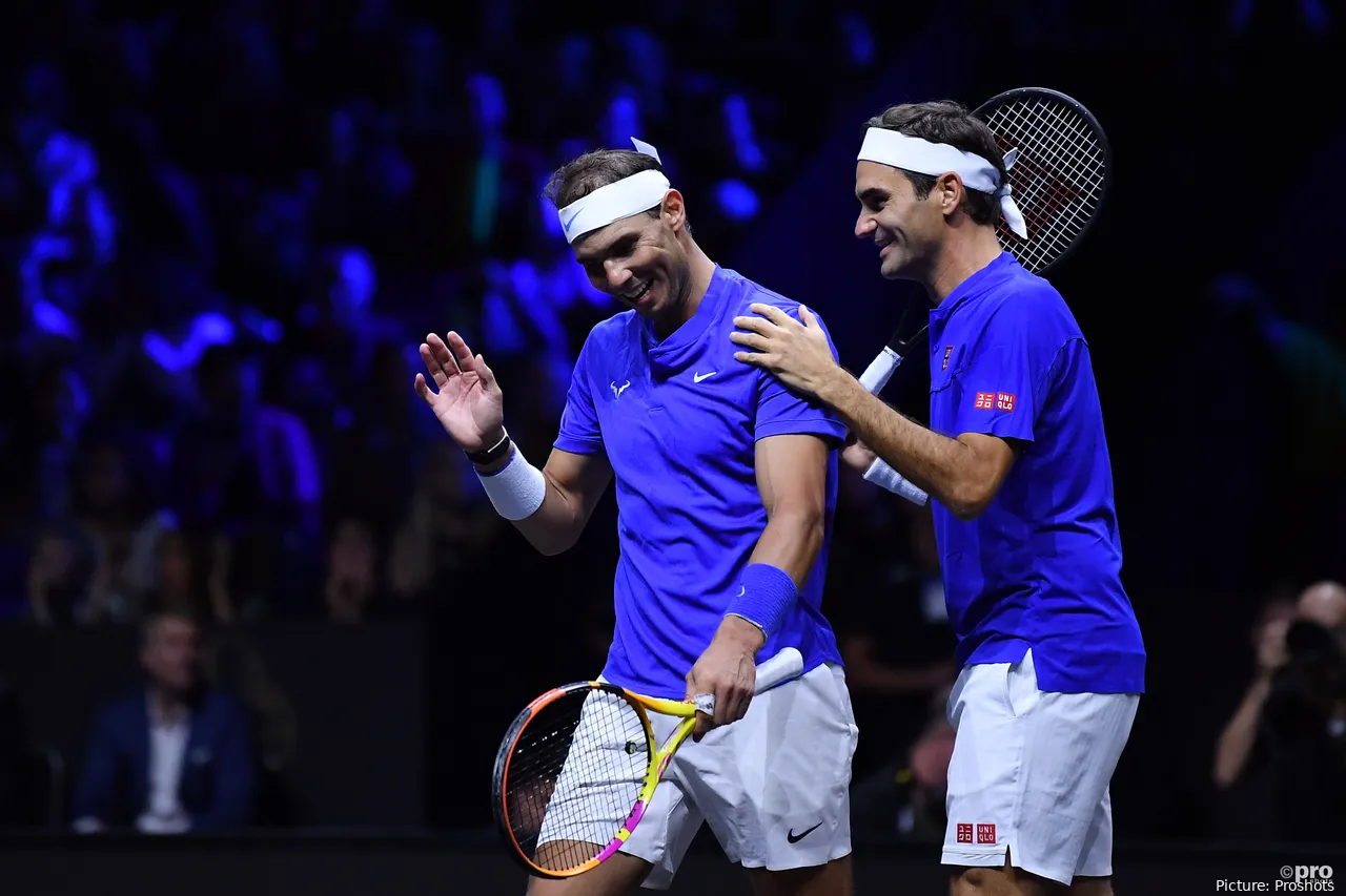 Nadal apareció por última vez en el dobles de la Copa Laver 2022 acompañando a Federer en su retirada.