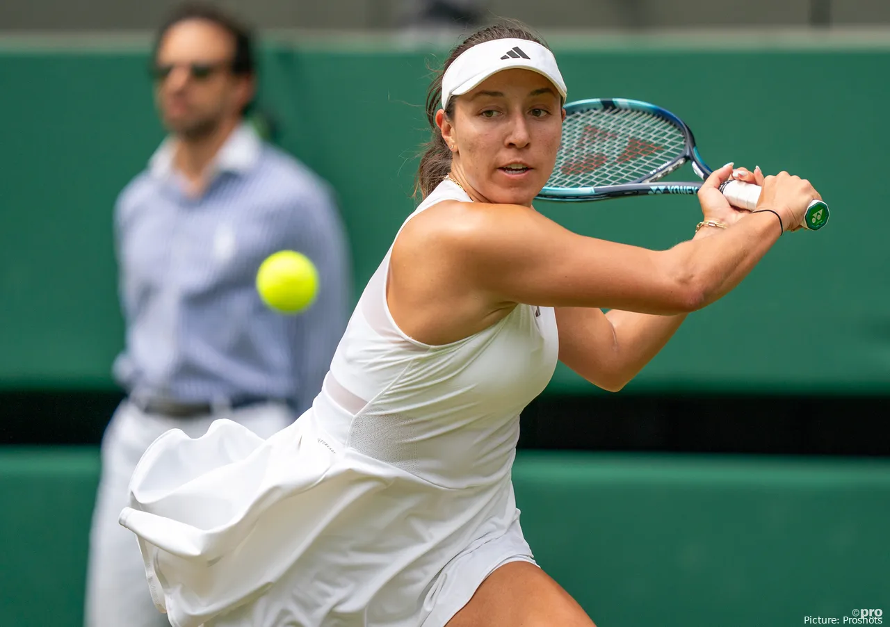 Pegula at 2023 Wimbledon.