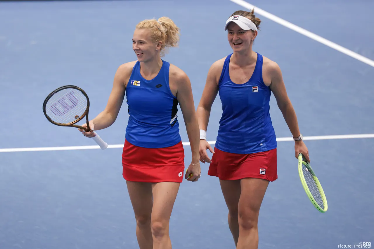 Barbora Krejcikova and Katerina Siniakova 2024