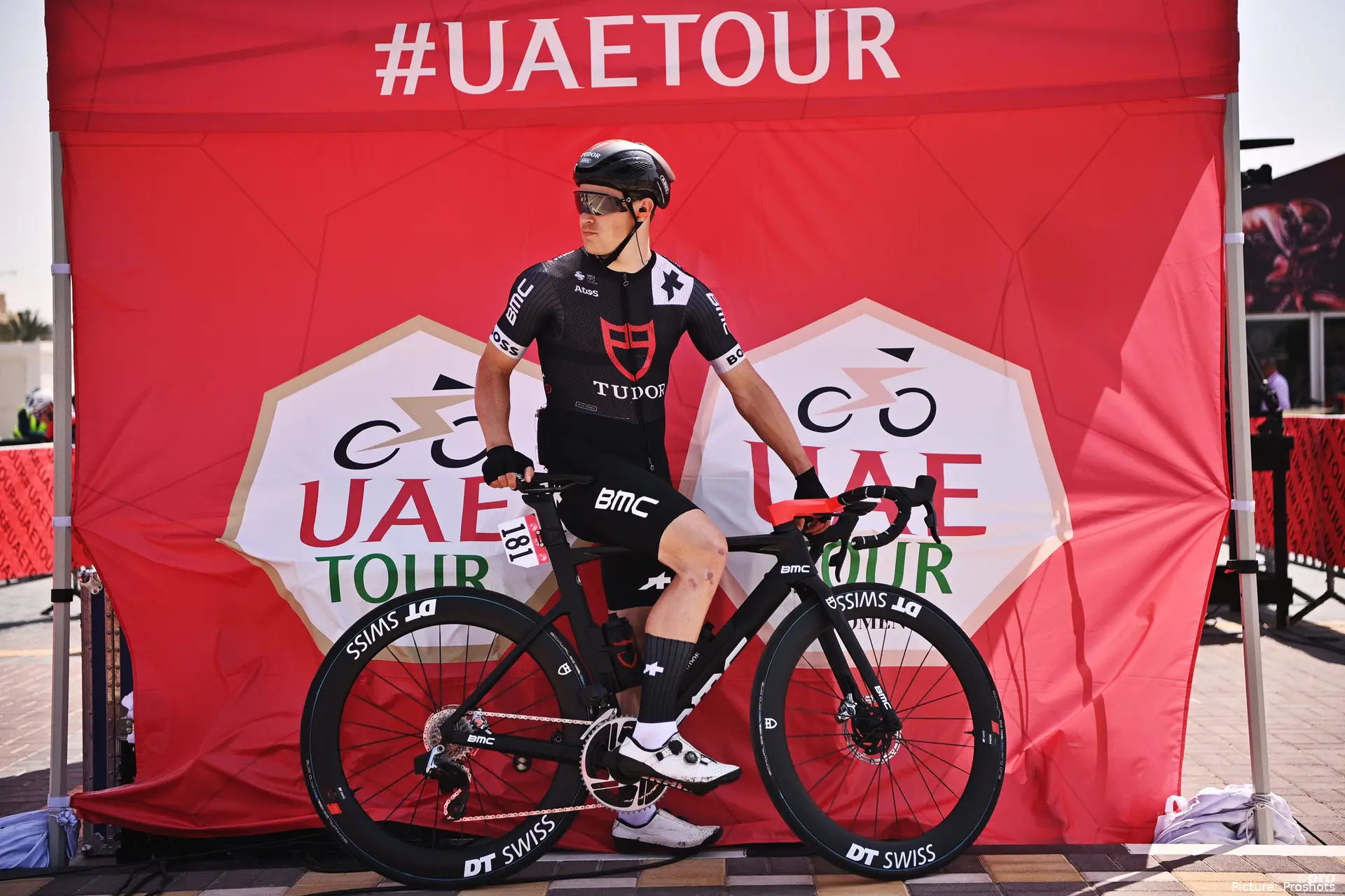 Arvid De Kleijn en el UAE Tour