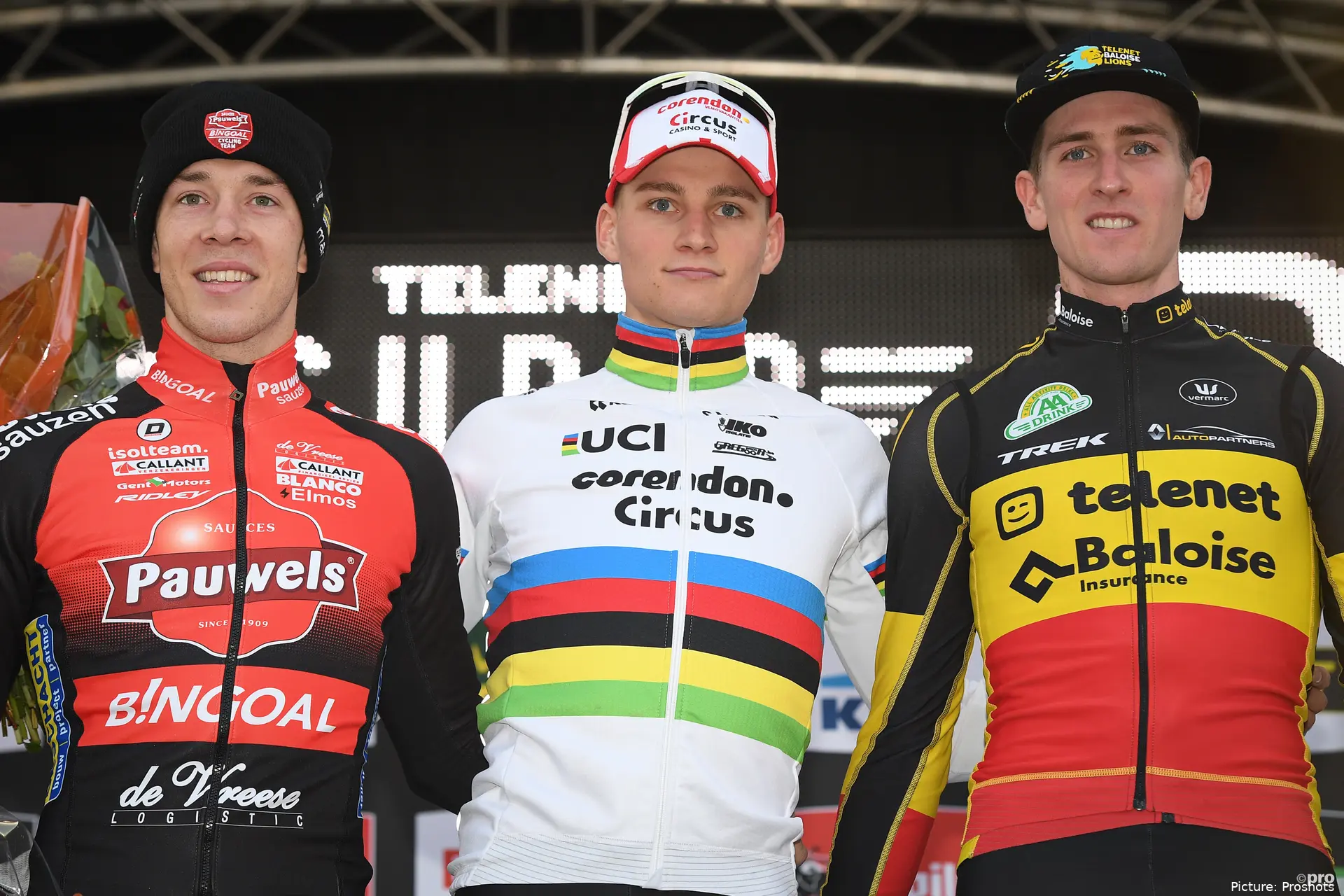 Eindpodium SuperprestigeRuddervoorde2019