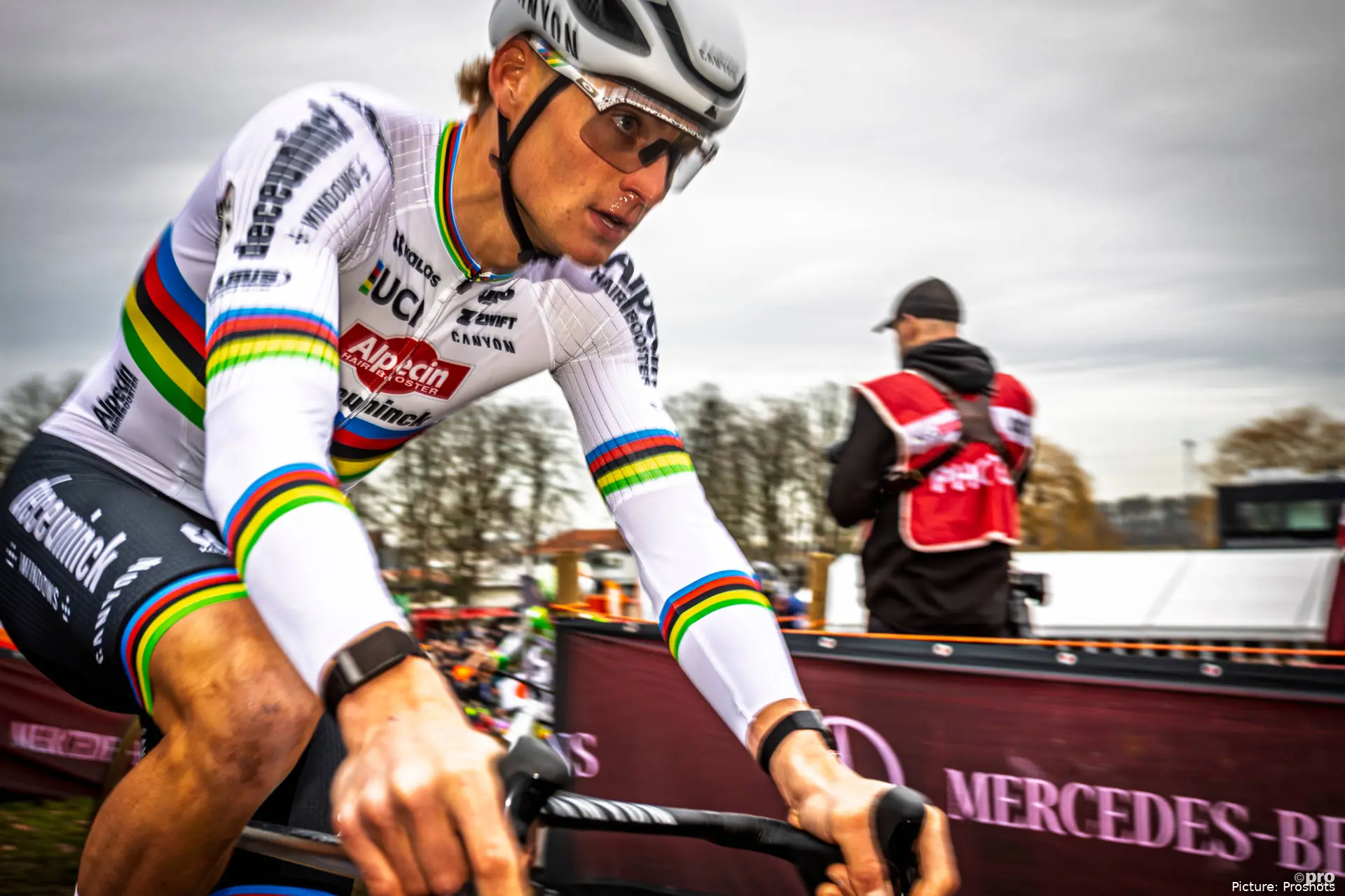 Mathieu van der Poel tem impulsionado a entrada do ciclocrosse nos Jogos Olímpicos de 2030