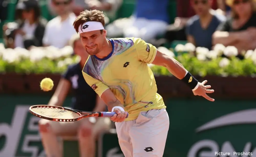 David Ferrer at Roland Garros