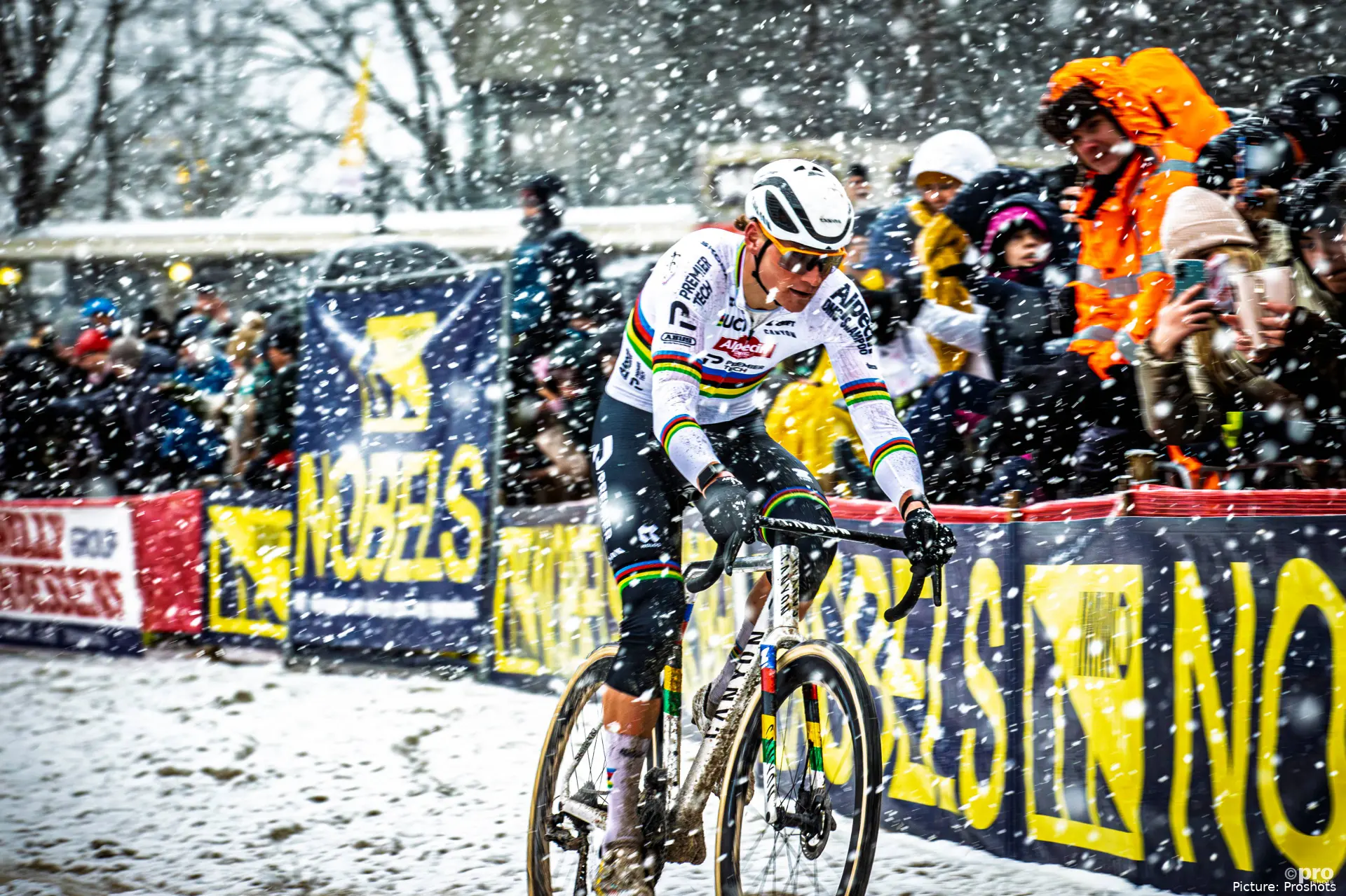 Mathieu van der Poel in actie