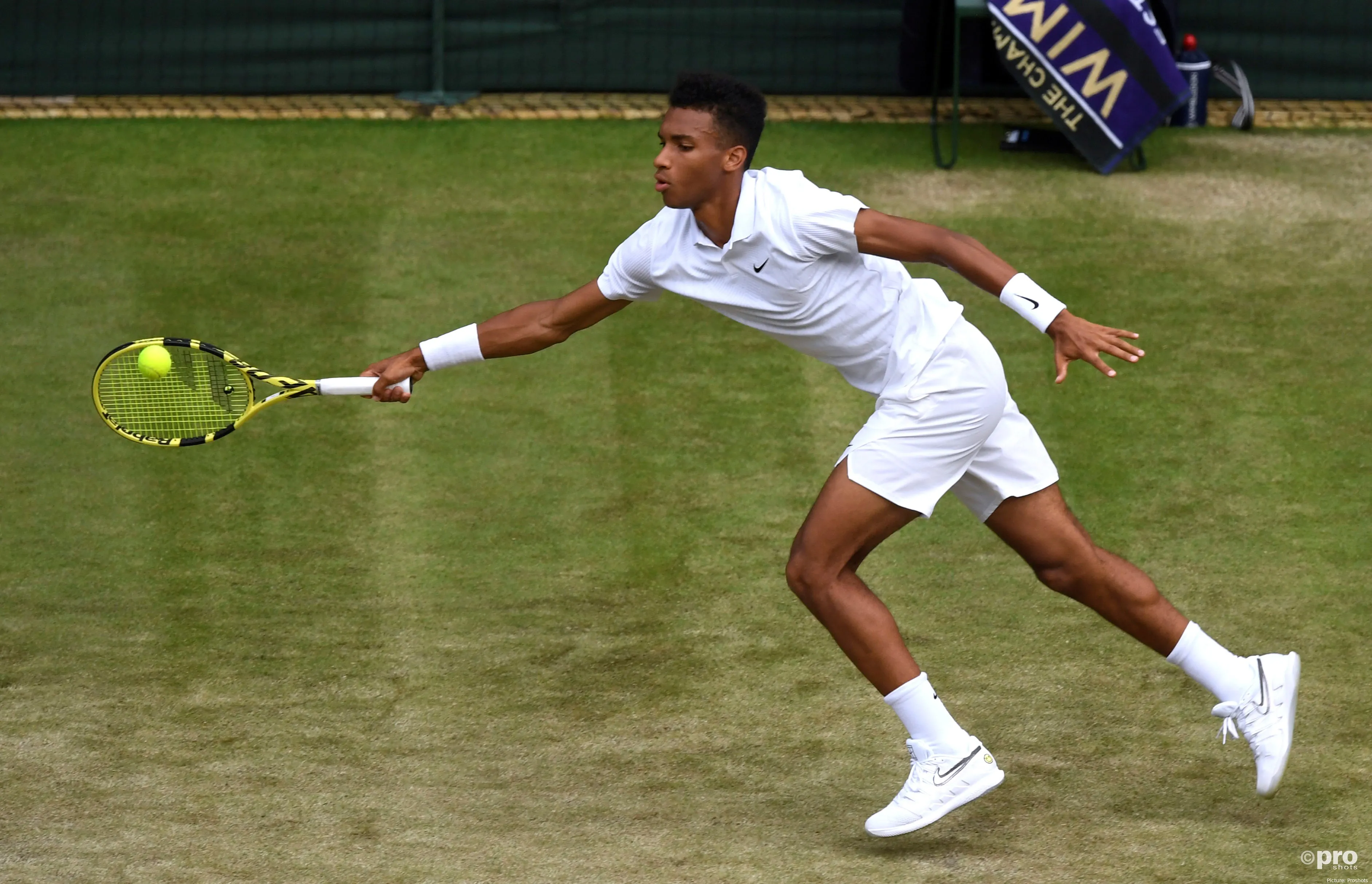 Felix Auger Aliassime Wimbledon 2019