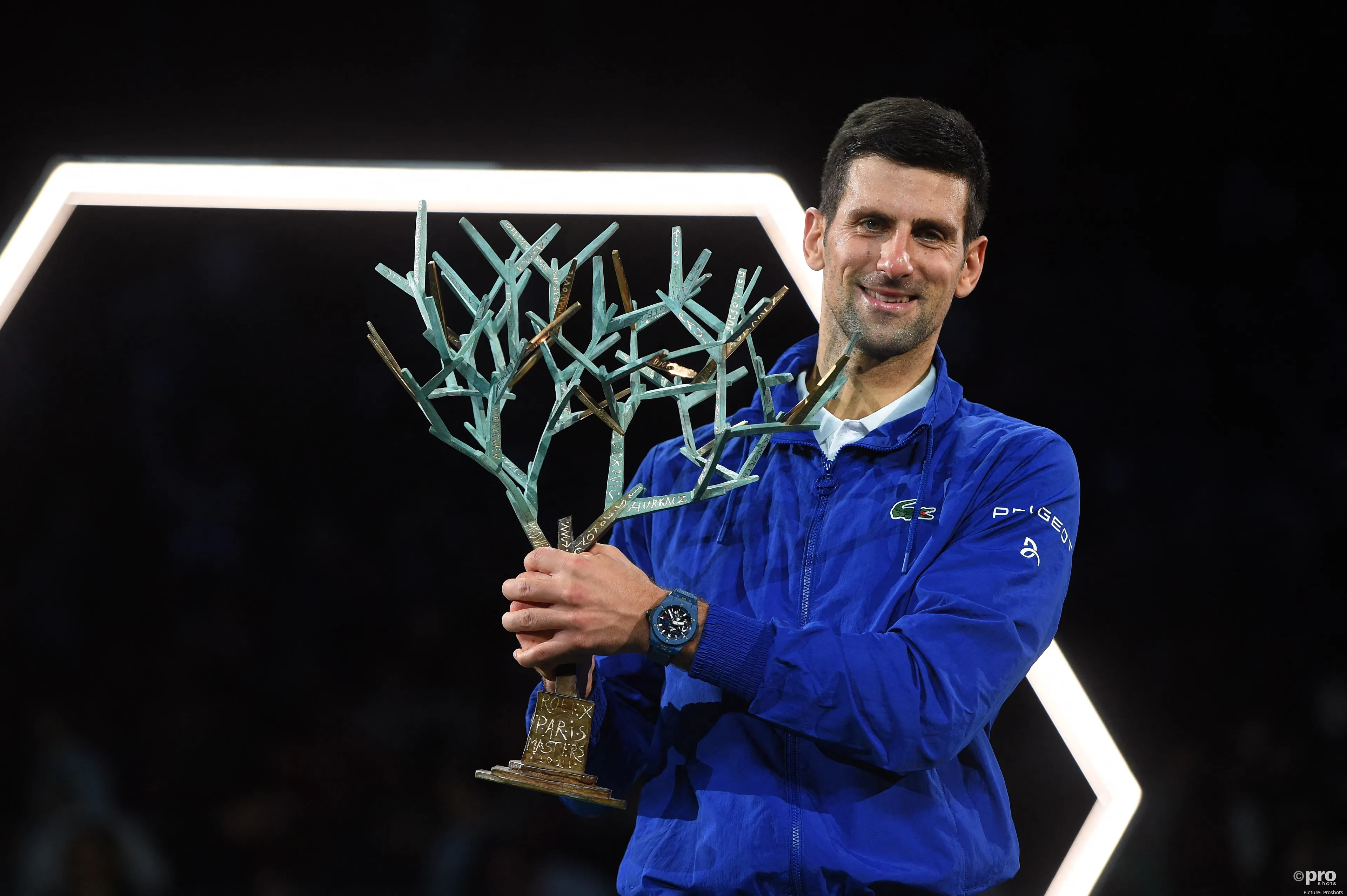 djokovic rolex masters 2021