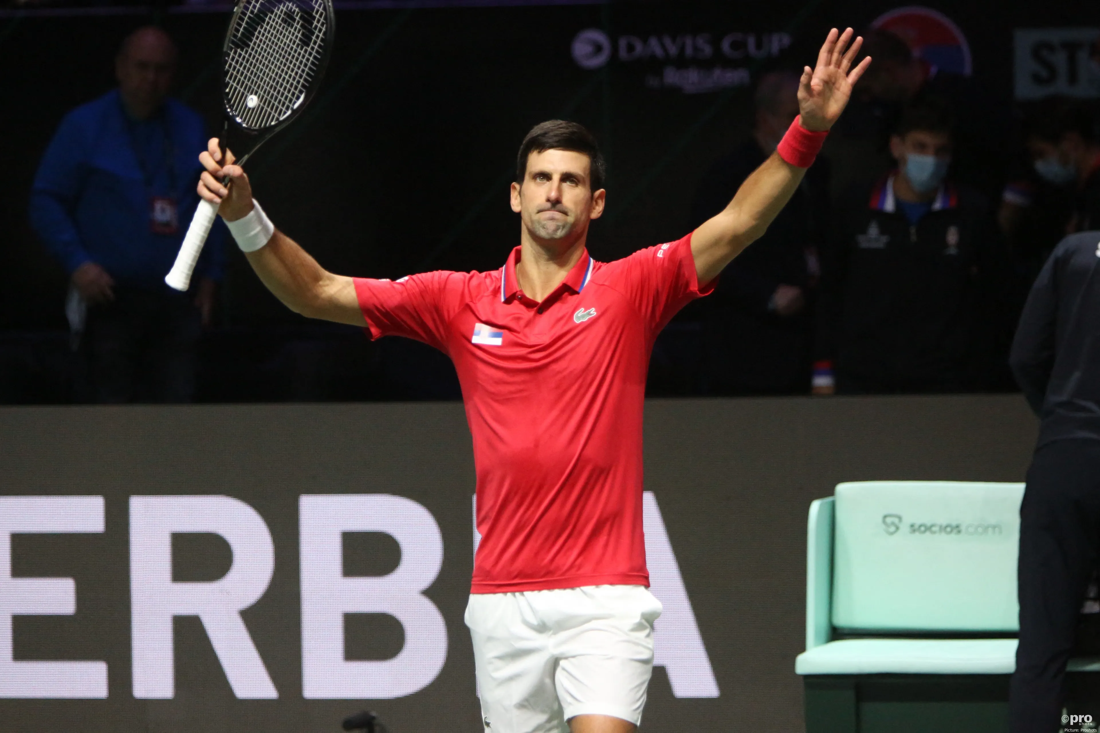 djokovic davis cup 2021