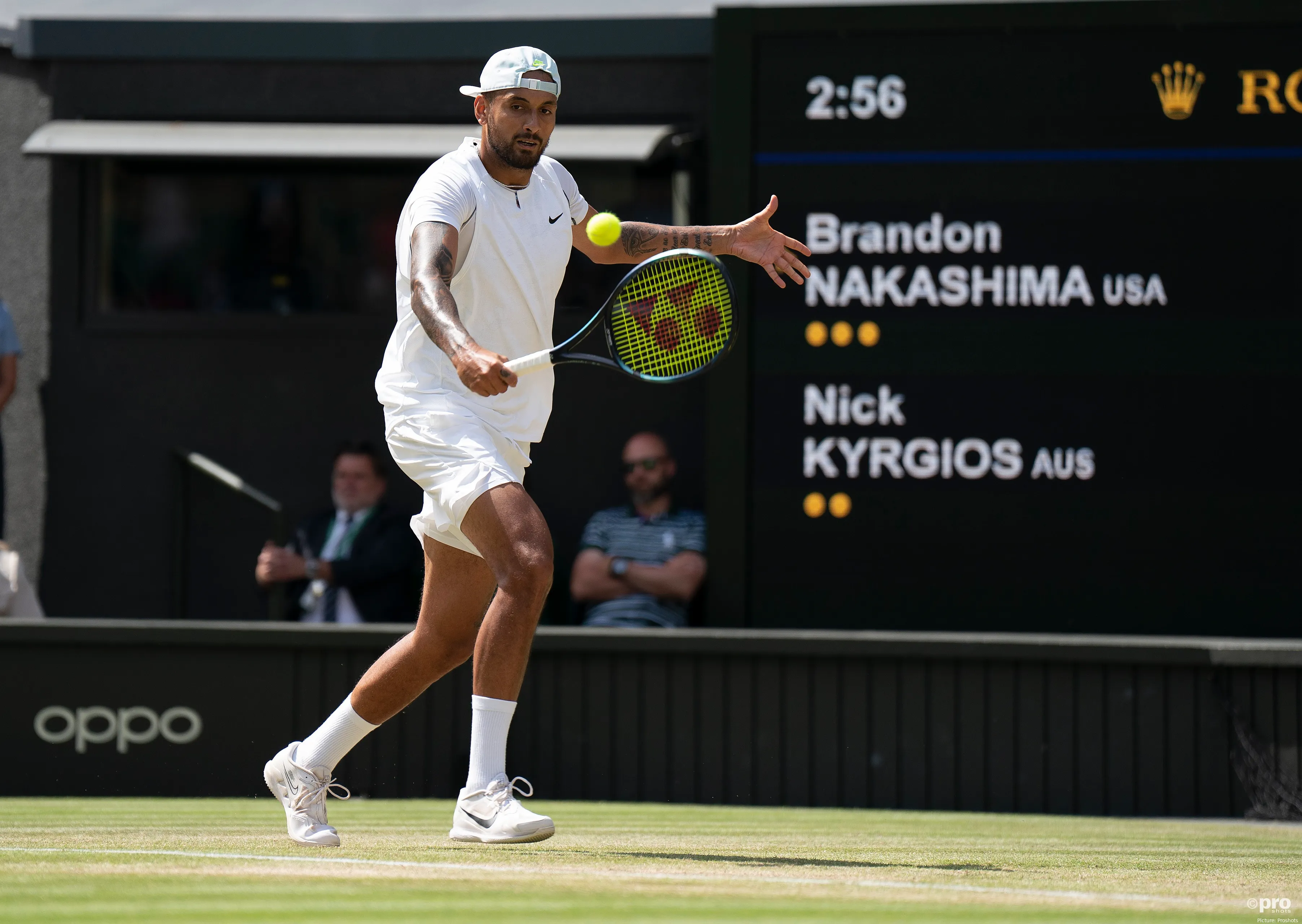 Kyrgios v Nakashima