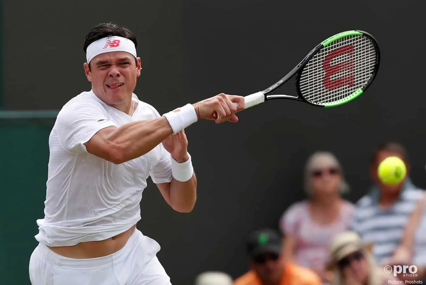 Raonic Milos Wimbledon2018