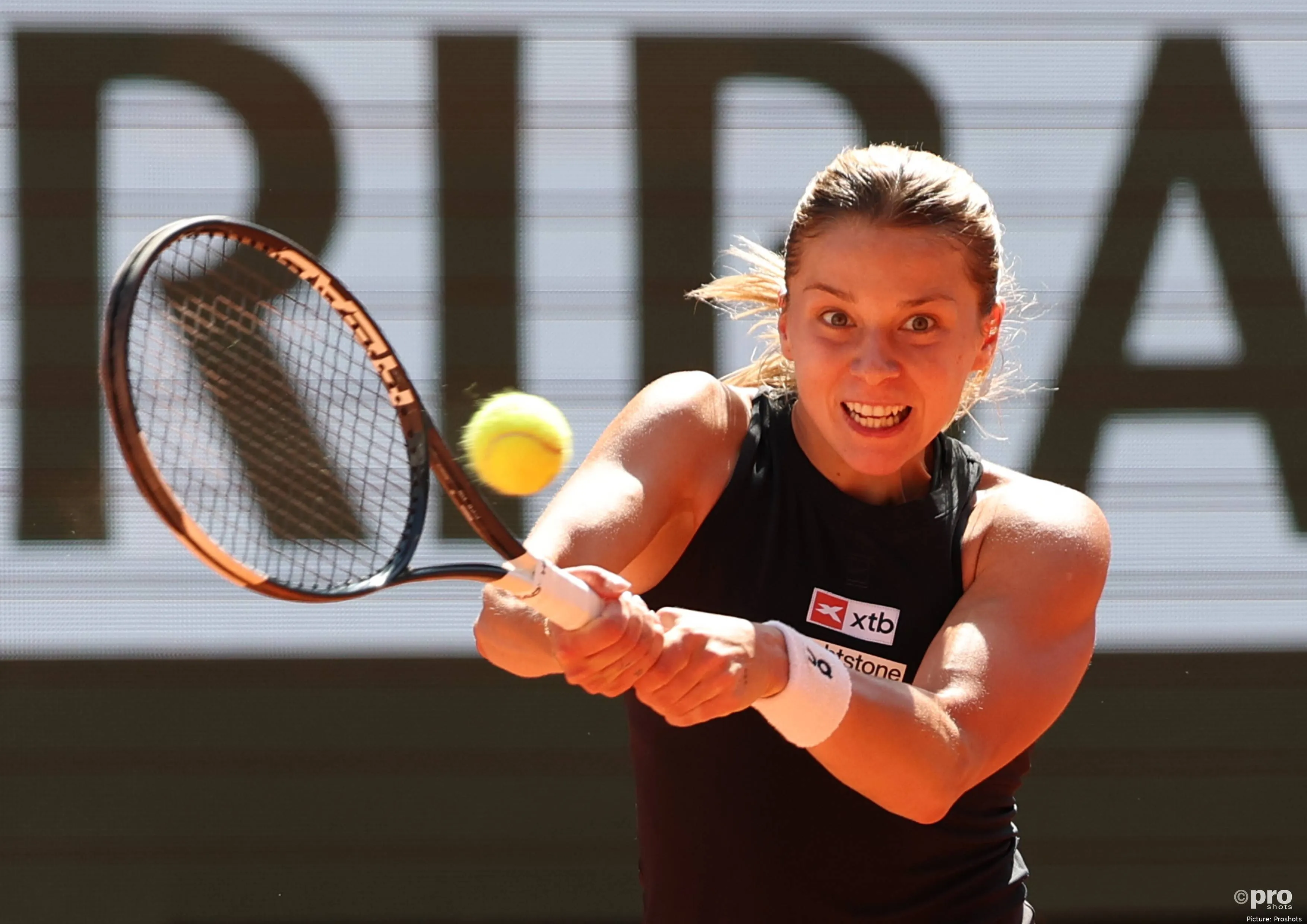 Maja Chwalinska -Pologne at Roland Garros