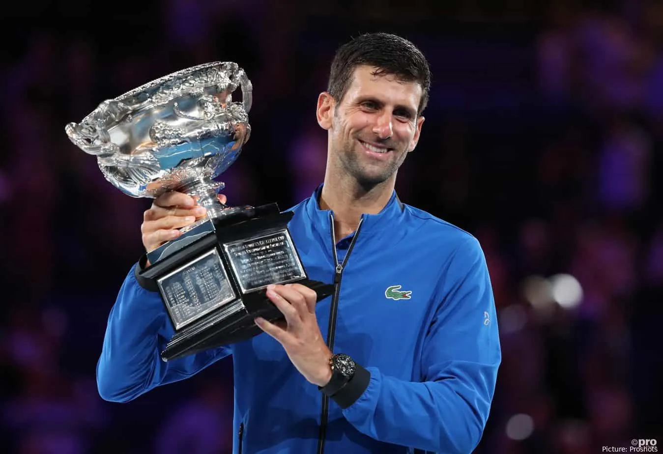 Djokovic Novak AustralianOpen2019 scaled