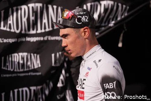 Juan Ayuso en el Giro de Italia 2025