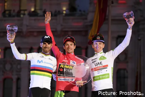 A primeira Vuelta ganha por Primož Roglič foi em 2019